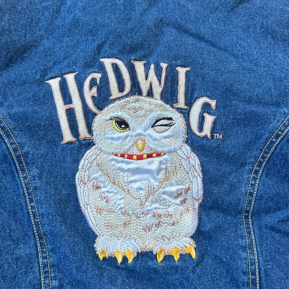 Harry Potter - Hedwig embroidered denim jacket - Picture 3 of 3